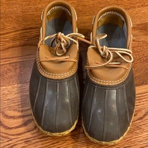 Like New LL Bean Rubber Moccasin